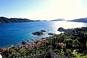 kaş simena kalesi